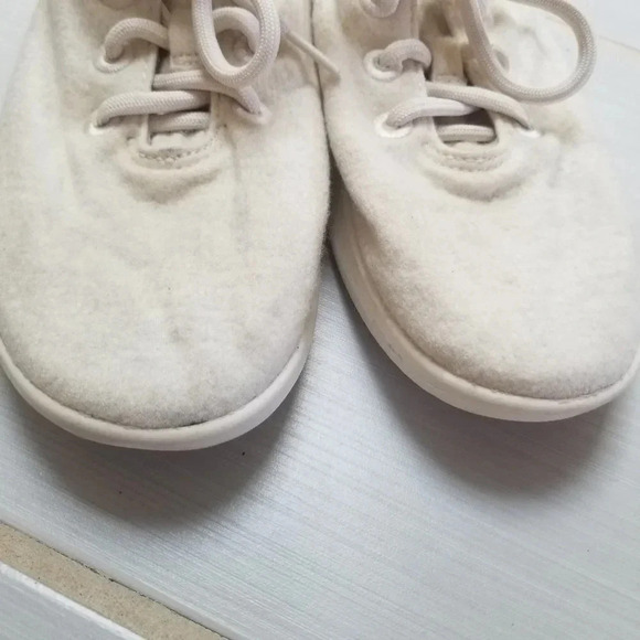 All Birds Off White Merino Wool Sneakers 9 - Picture 8 of 12